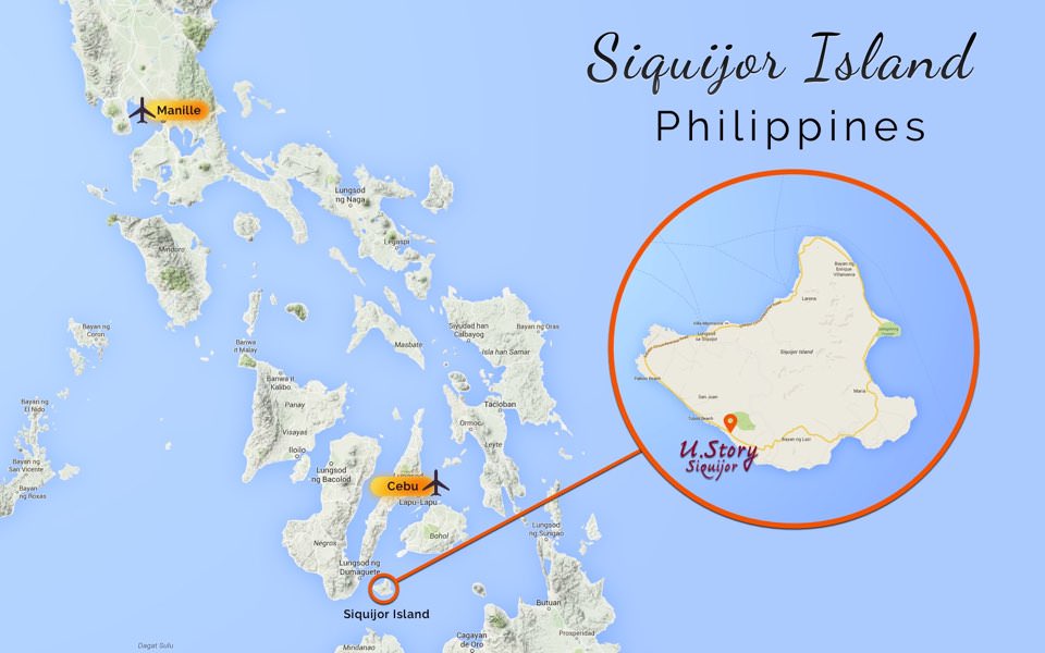 Siquijor Island Philippines Map | My XXX Hot Girl